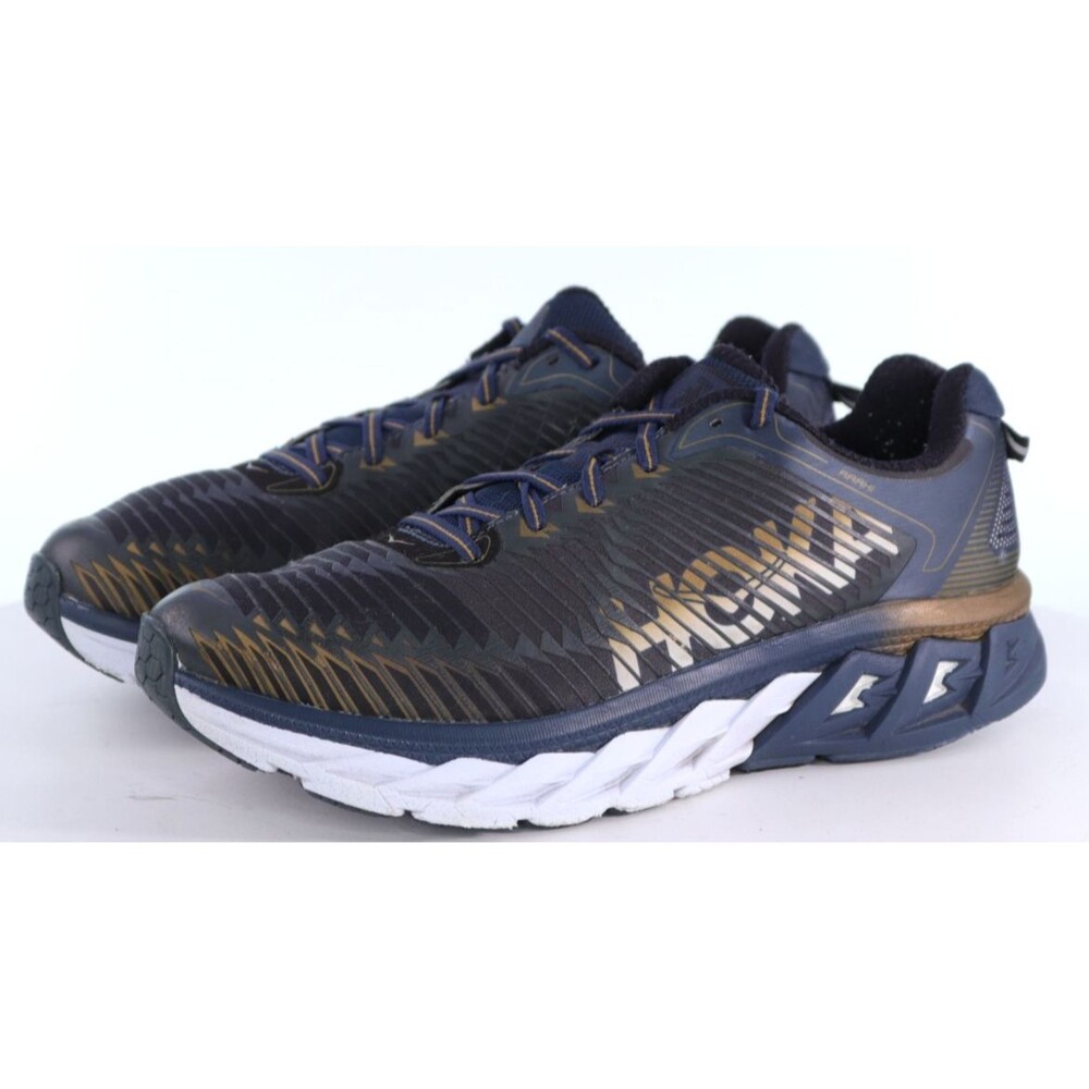 Hoka One One Arahi Men's Running Shoes Size 10 M Black Blue